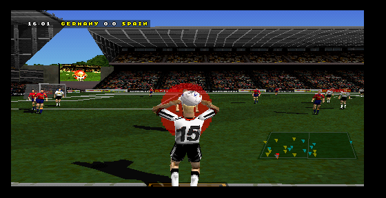 Actua Soccer 2 Screenthot 2